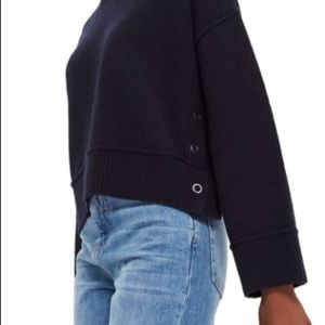 NWT TopShop Navy Blue Sweater